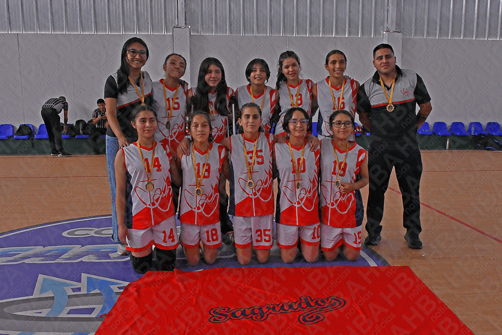 Sagrados Corazones logró el título en la rama femenina de la categoría B.