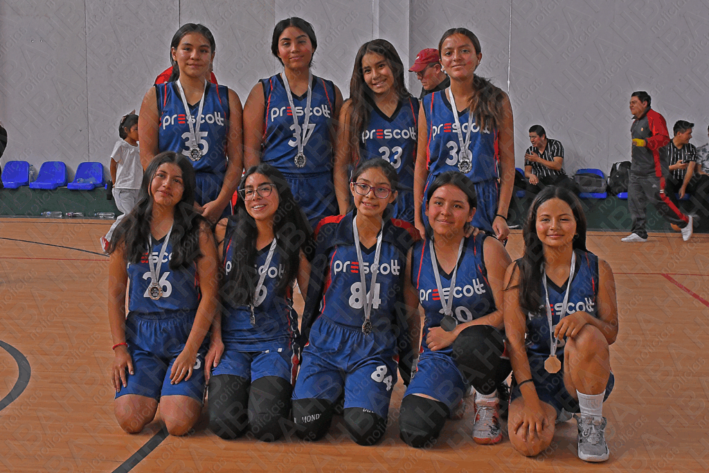 En la rama femenina, de la categoría B, Prescott se quedó con el segundo lugar.