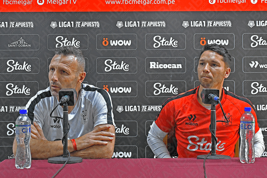 Walter Ribonetto y Tomás Martínez dieron algunos alcances en la previa del partido por la fecha 02 del Torneo Clausura entre FBC Melgar y Cusco FC.