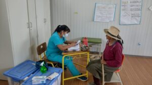 campaña de salud gratuita en Cayma