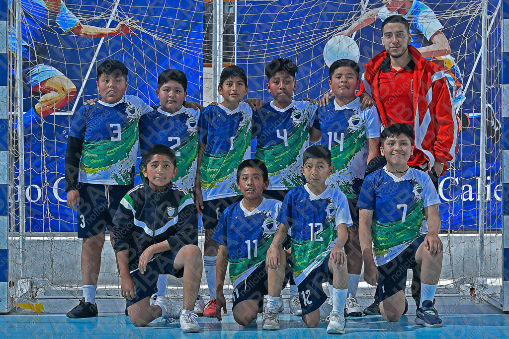 Equipo de handball del Colegio John Forbes. 