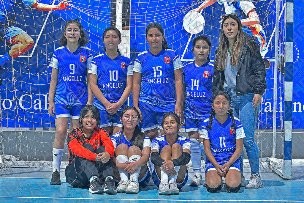 representantes del Colegio Ángelus. 