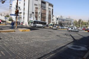 Cambio de adoquinado en avenida Ejército Yanahuara