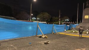 Cierre parcial del óvalo Grau