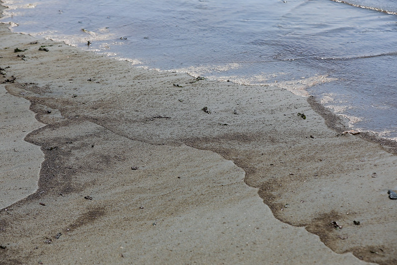 Foto de archivo de derrame de repsol que fue investigado por la Fiscalía Ambiental