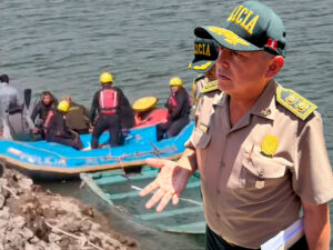 Policía retoma búsqueda de trabajador desaparecido en la represa de Aguada Blanca